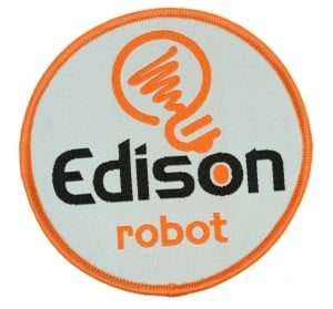 Edison Robot Achievement Patch