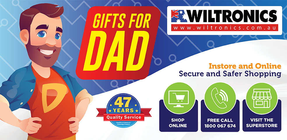 Gifts for Dad - Instore and online, secure and safer shopping