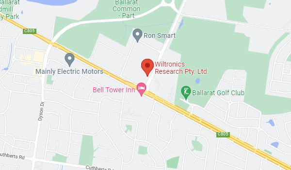 Wiltronics Location Map