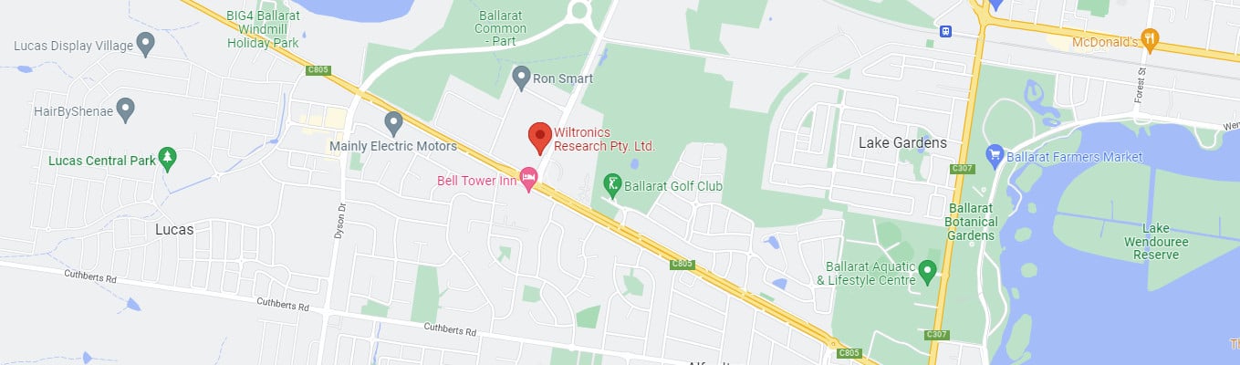 Wiltronics Location Map