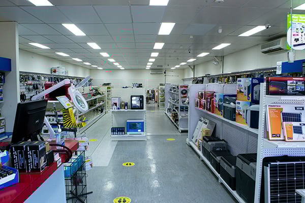 Wiltronics Store - Before and after renovations