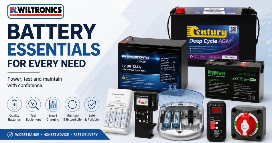 950 x 500 Banner - Battery Essentials