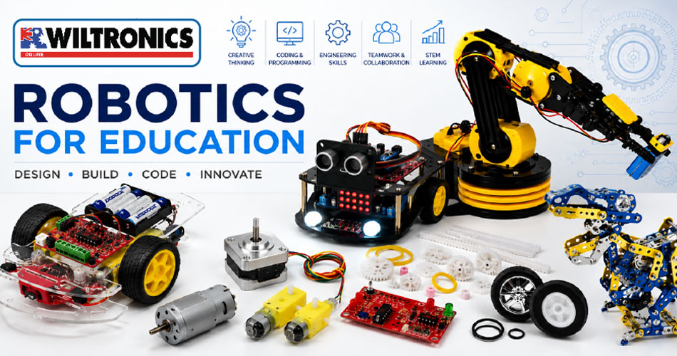 950 x 500 Banner - Robotics for eductaion