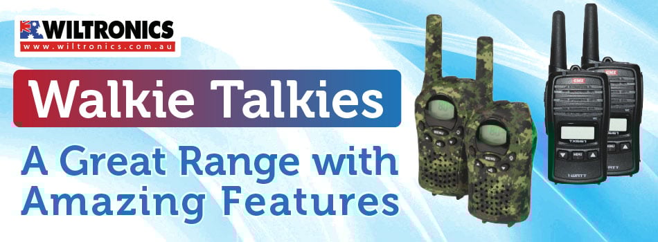 Walkie-Talkies - A great range with amazing features