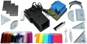 iec-hodson-light-box-and-optical-set-with-transformer