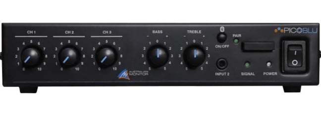 Australian Monitor - PICOBLU 30W Mixer Amplifier with Bluetooth jpg