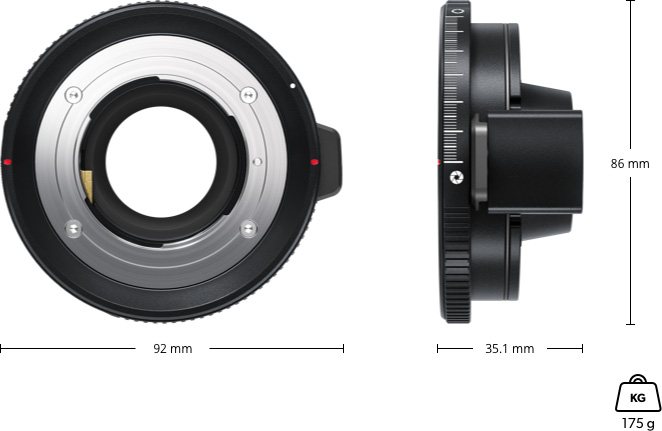 Blackmagic URSA Mini Pro F Mount Dimension jpg