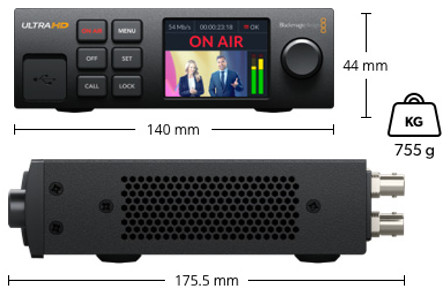 Blackmagic Web Presenter 4K Dimensions