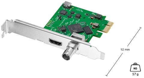 DeckLink Mini Monitor HD Dimensions