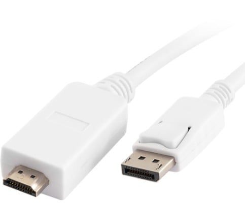 DisplayPort to HDMI Lead 4K 2 Metres jpg