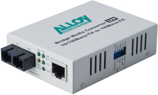 Alloy FCR200SC.40 100Mbps Standalone/Rackmount Media Converter jpg