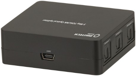 3 Way Optical TOSLINK Splitter | LPCM 2 
