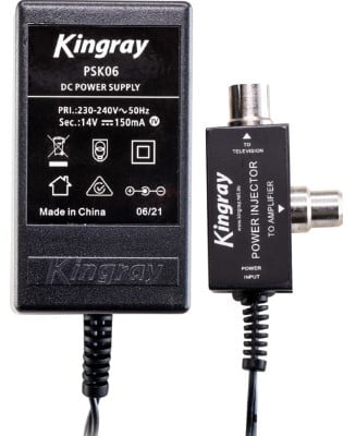Kingray PSK06 14V DC 150mA Power Supply - Pal Type jpg