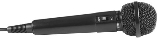 Photo of a low cost unidirectional microphone.