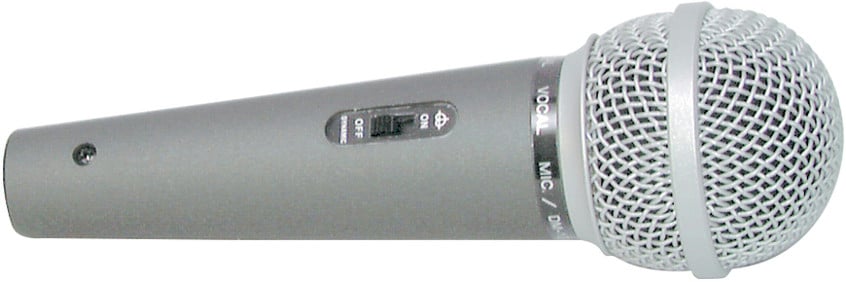 PA Microphone Balanced Unidirectional with Lead XLR PLG