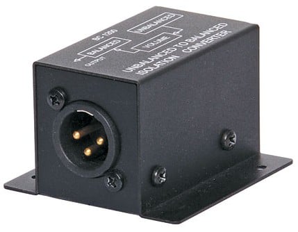 Redback A2514 RCA to XLR Line Isolation Unit unit