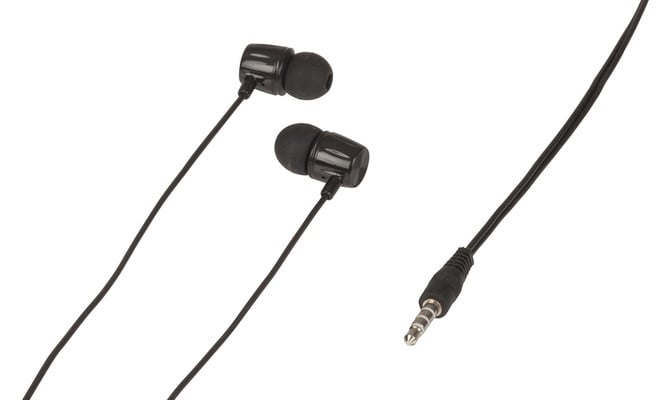 Stereo Earphones 1.2m Lead, 3.5mm Stereo Plug