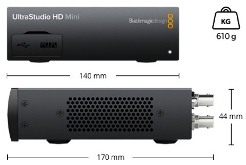 UltraStudio HD Mini Dimensions