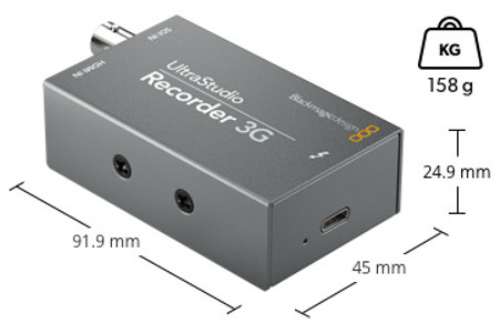 UltraStudio Recorder 3G Dimensions