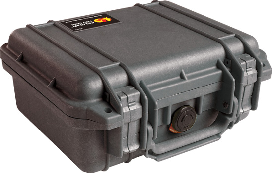 PE1200B Black Pelican Case & Foam Filler