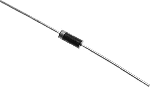 Photo of a 16V 5watt zener diode.