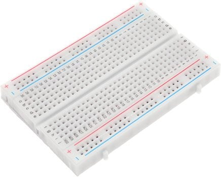 400 Hole Breadboard (300 + 2x50)