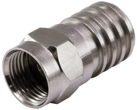 PR0972 F Type Crimp Plug for RG6/RG6Q