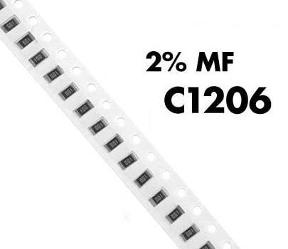 C1206 Surface Mount Resistors 2% MF jpg