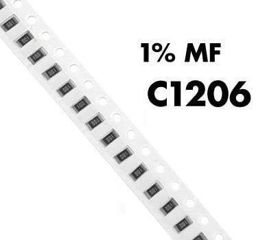 C1206 SMT Resistor 0.125w 1% MF jpg