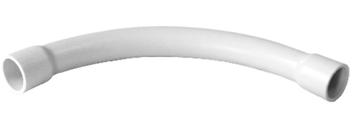Sweep Bend 90° Medium Duty White jpg