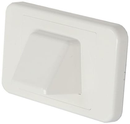 Combination Brush Entry Wall Plate - Flush or Hood   jpg