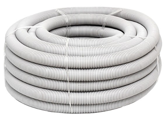 Corrugated Conduit Medium Duty Grey jpg