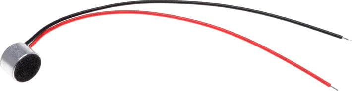 MI2010 10mm 60dB FET Mic - 120mm Leads