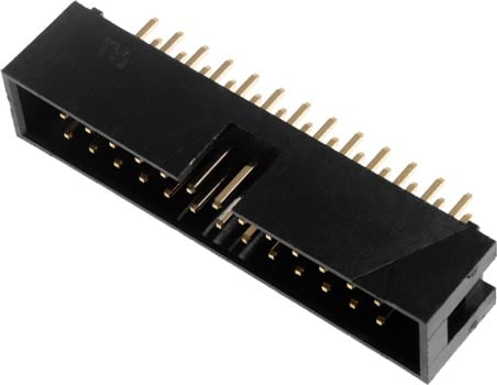 Photo of a 3000-26 26 pin FRC header.