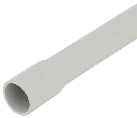 25mm Grey Heavy Duty Solar Rigid Conduit (4m) jpg