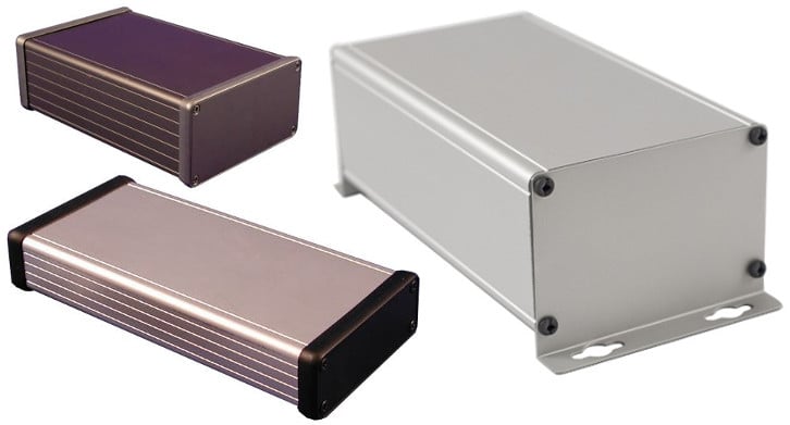 Hammond Extruded Aluminium Enclosures