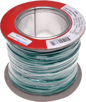 HOOKUP WIRE L/DUTY GREEN 100M