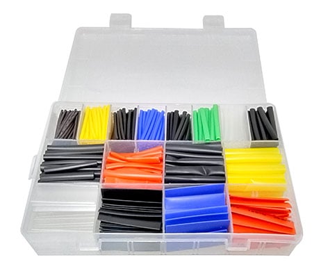 Multi Colour Heatshrink Tubing 580pcs