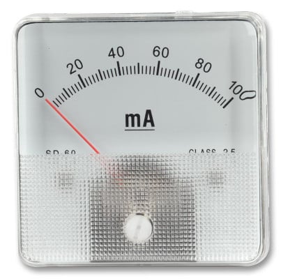 SD60 DC Current Panel Meter (Ammeter) jpg