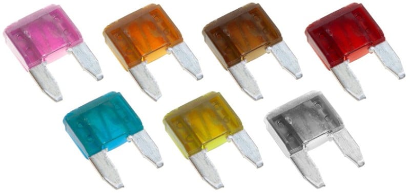 Mini Blade Type Fuse 3A 5A 7.5A 10A 15A 20A 25A jpg