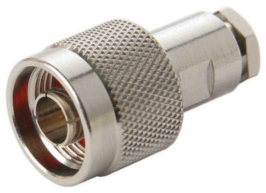 N Connector Male Solder RG58