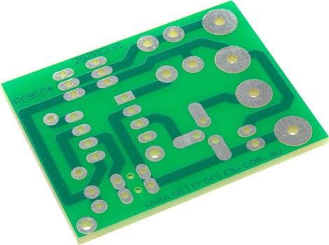 Photo of the top of a PCB that suits UM3561A I.C.