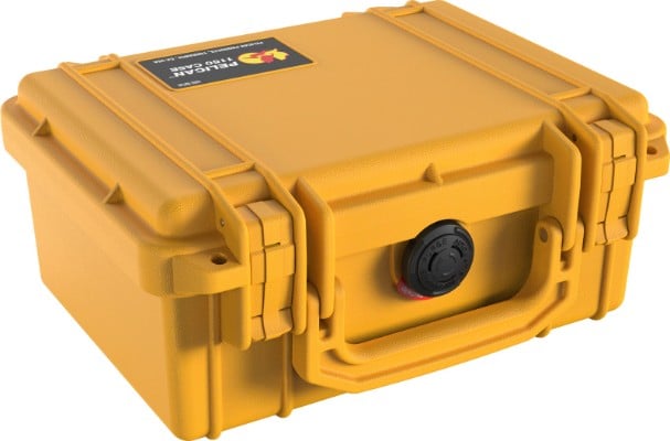 1150YNF Pelican Yellow Protector Case No Foam jpg