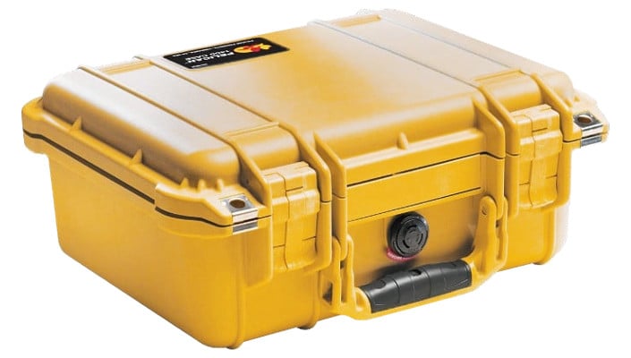 1400YNF Pelican Yellow Protector Case