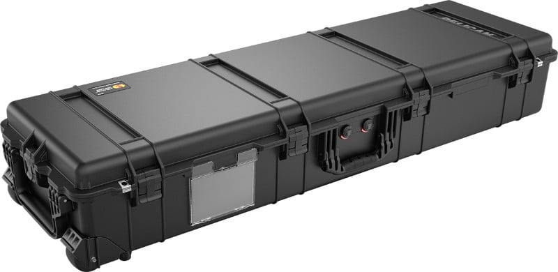 1770 Pelican Black Protector Long Case with Foam Filler jpg