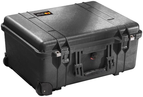 1560 Pelican Black Protector Case with Foam Filler jpg