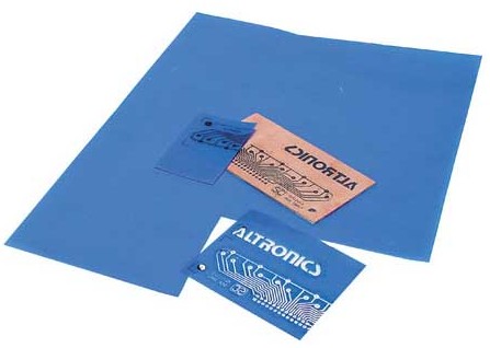 thumbnail interactive-video image 1 of Blue PRESS N PEEL Film For PCB Making – 5 Sheets, Toner Transfer PCB Prototyping 1 of 6