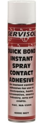 Quick Bond Instant Spray Contact Adhesive 400g jpg