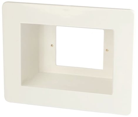 Recessed Wall Box with 2 Mech Inserts jpg