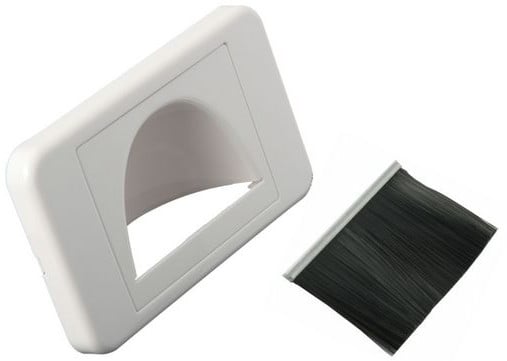 Recessed Wall Plate Drop Hood (Reverse Type) jpg